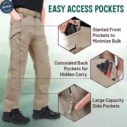 🔥Comfort And Functionality- Tactical Waterproof Pants