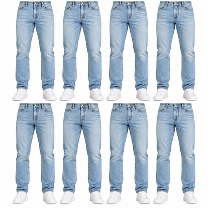 Flex Stretch Slim Straight Jeans