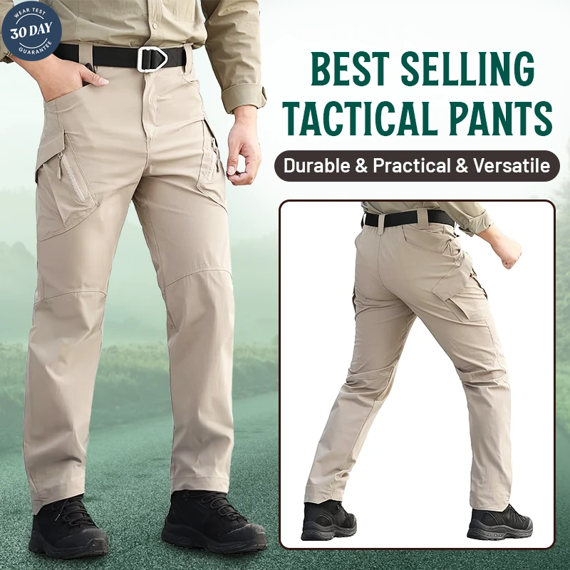 🔥Comfort And Functionality- Tactical Waterproof Pants
