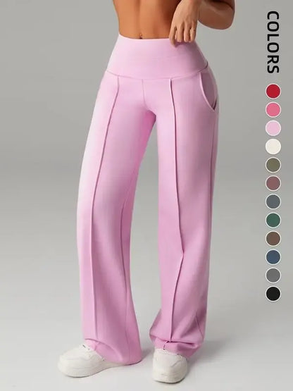 ✨ Women's High Waist Wide Leg Sweatpants with Pockets – Trendy Casual Lounge Pants ✨