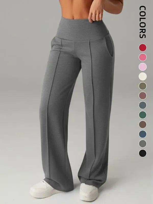 ✨ Women's High Waist Wide Leg Sweatpants with Pockets – Trendy Casual Lounge Pants ✨