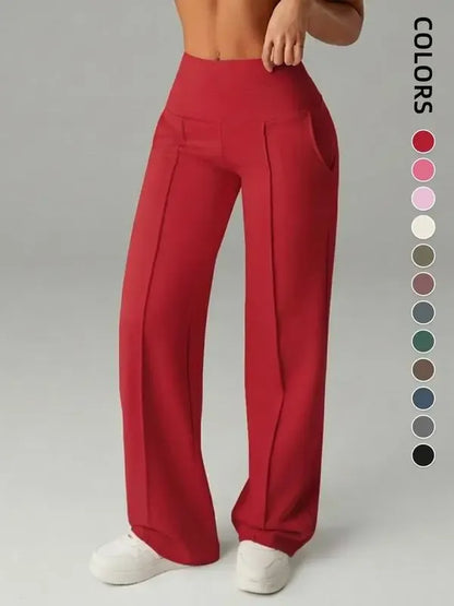 ✨ Women's High Waist Wide Leg Sweatpants with Pockets – Trendy Casual Lounge Pants ✨