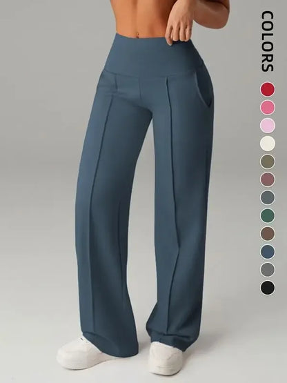 ✨ Women's High Waist Wide Leg Sweatpants with Pockets – Trendy Casual Lounge Pants ✨
