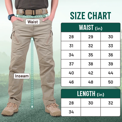 🔥Comfort And Functionality- Tactical Waterproof Pants