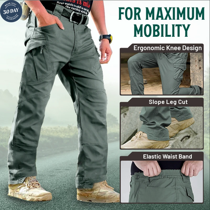 🔥Comfort And Functionality- Tactical Waterproof Pants