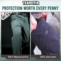 🔥Comfort And Functionality- Tactical Waterproof Pants