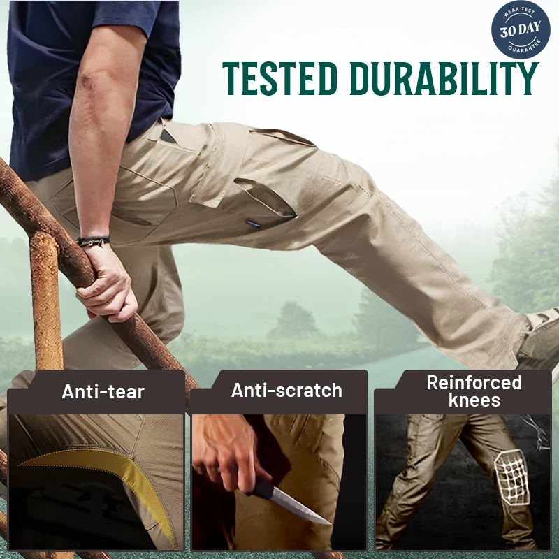 🔥Comfort And Functionality- Tactical Waterproof Pants