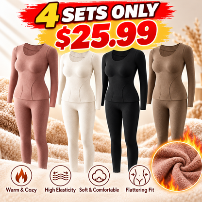 🧸Women's Seamless Self-Heating Thermal Underwear Set