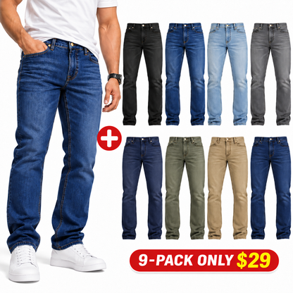 Flex Stretch Slim Straight Jeans