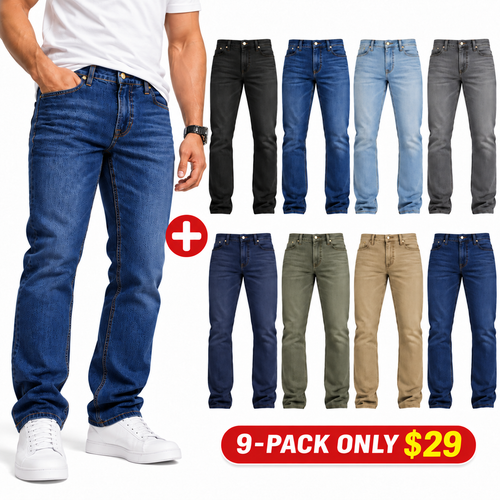 Flex Stretch Slim Straight Jeans
