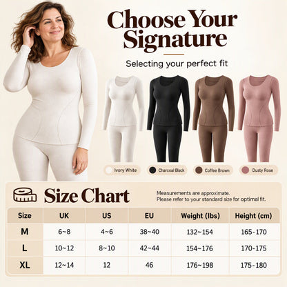 🧸Women's Seamless Self-Heating Thermal Underwear Set